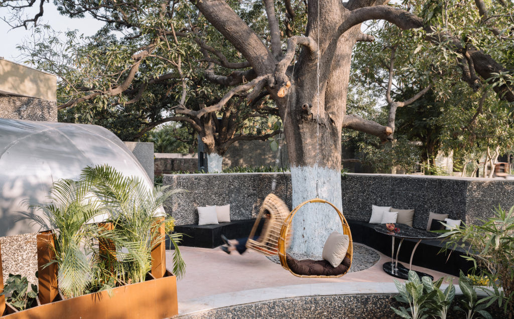 A casual outdoor space to hang around | Orchard Cafe | hsc designs | Architecture + Design
