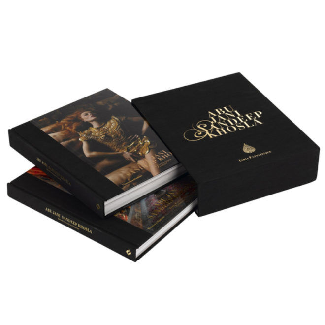 India Fantastique Fashion & Interiors by Abu Jani & Sandeep Khosla Coffee Table Book