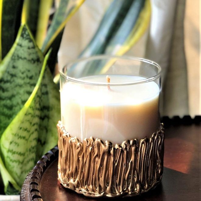 Gold Rope Candle