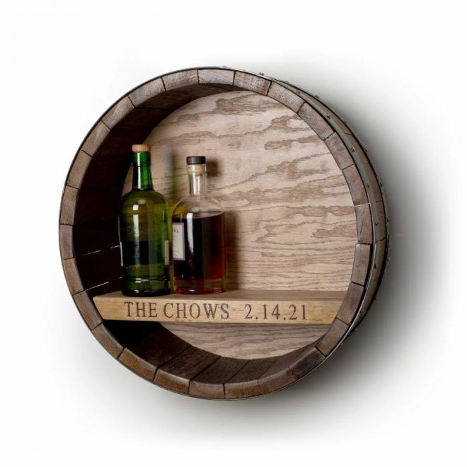 Wine Barrel Hanging Bar