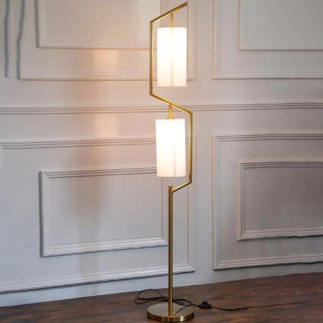 Gold Kolos Floor Lamp