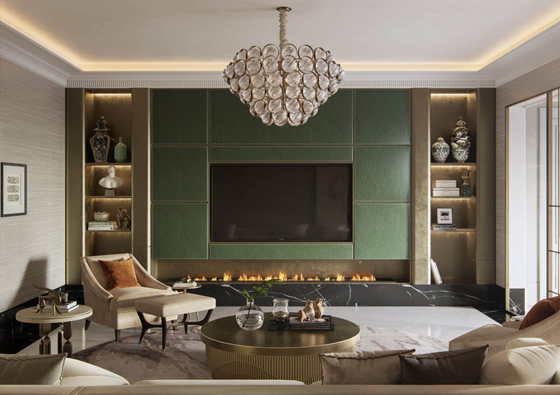 Art Deco has experienced a resurgence in contemporary interior design