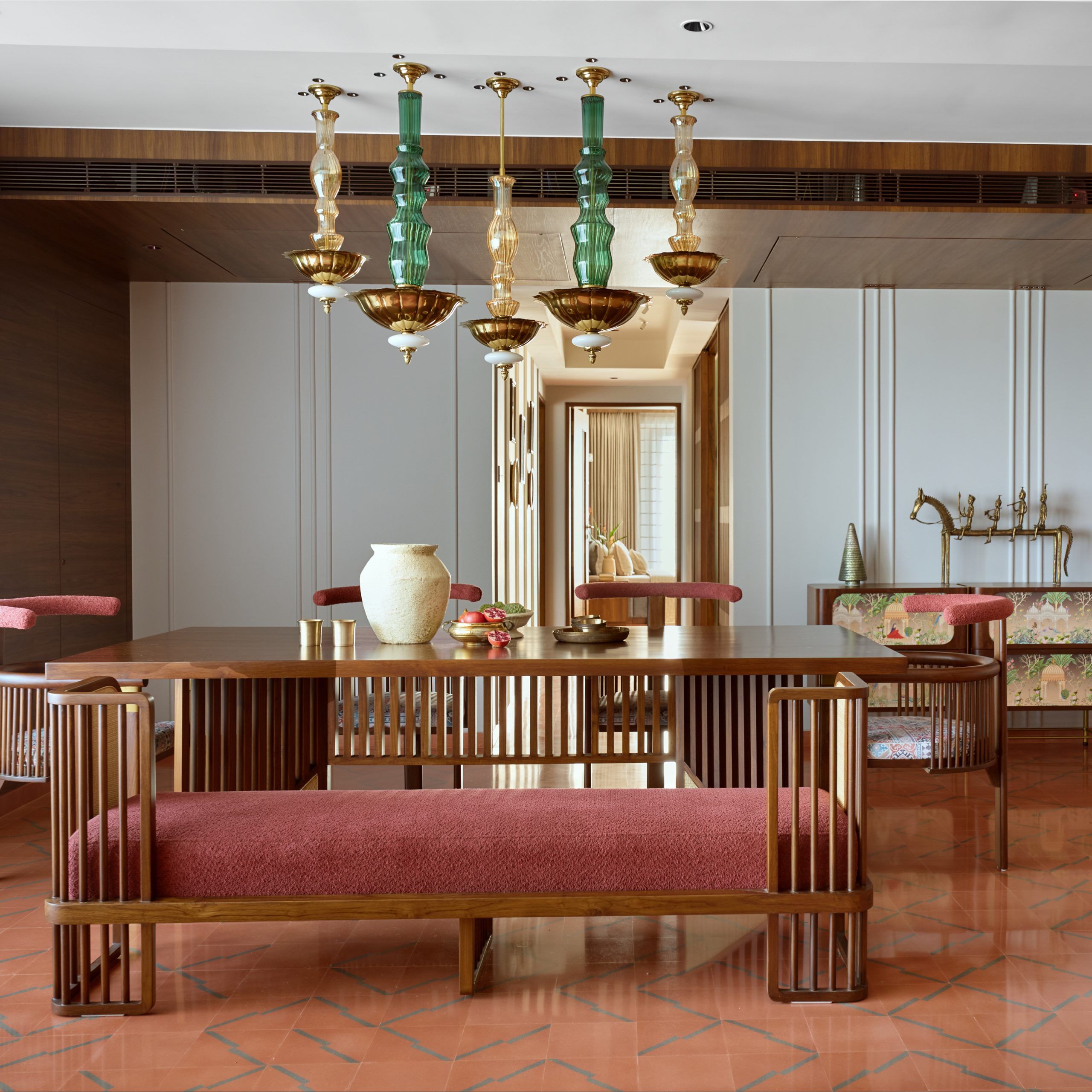 Classic Connections: Welcome to a masterpiece of Indian design, where tradition meets contemporary craftsmanship