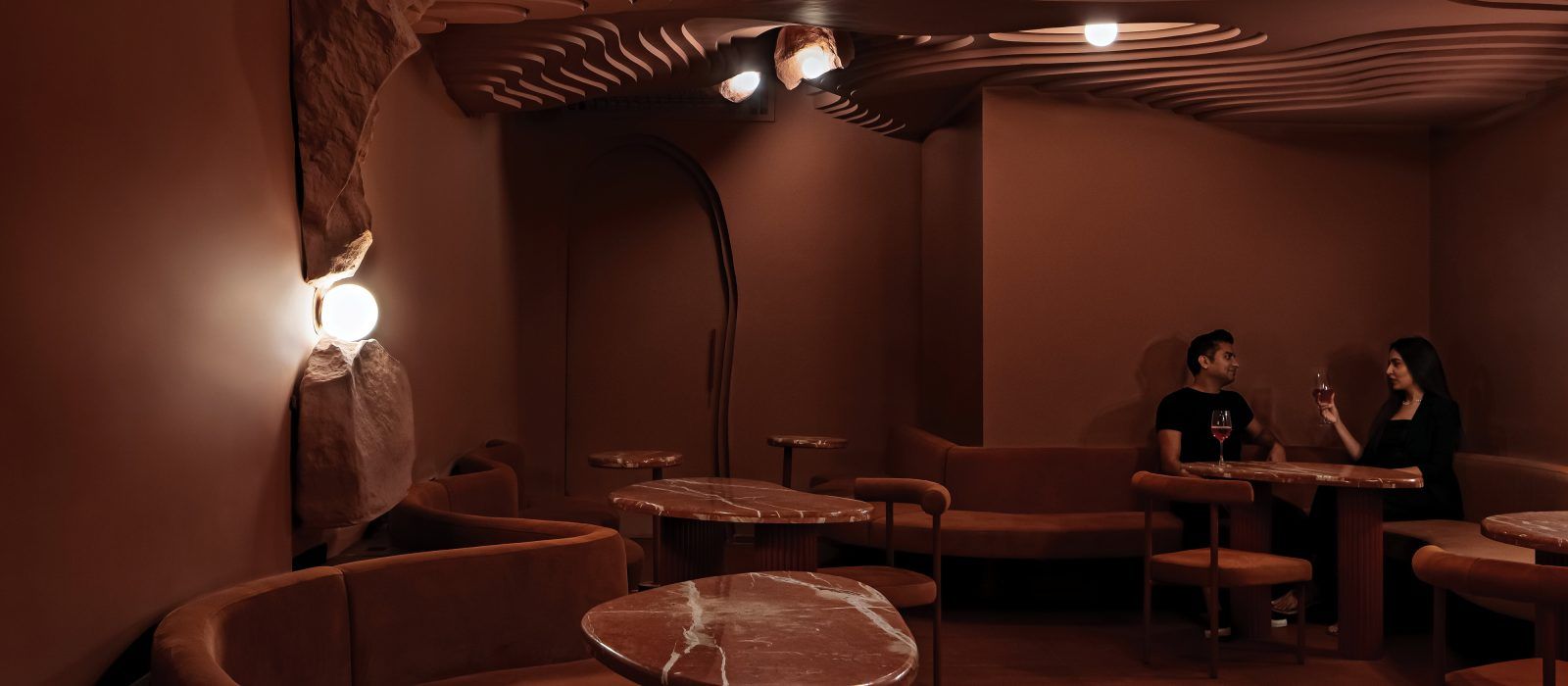 Design Doodle crafts a speakeasy where Japanese Zen aesthetics